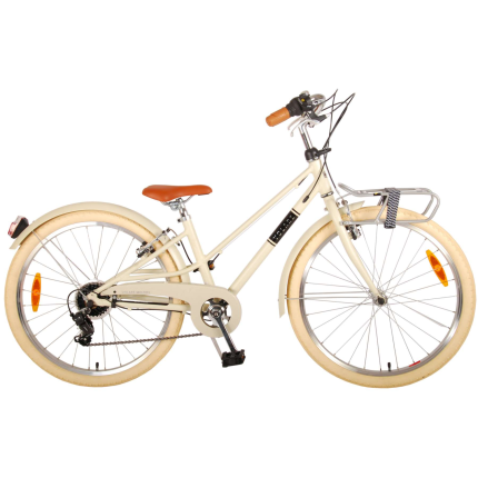 Volare Melody Kinderfiets - Meisjes - 24 inch - Zand - 6 speed - Prime Collection
